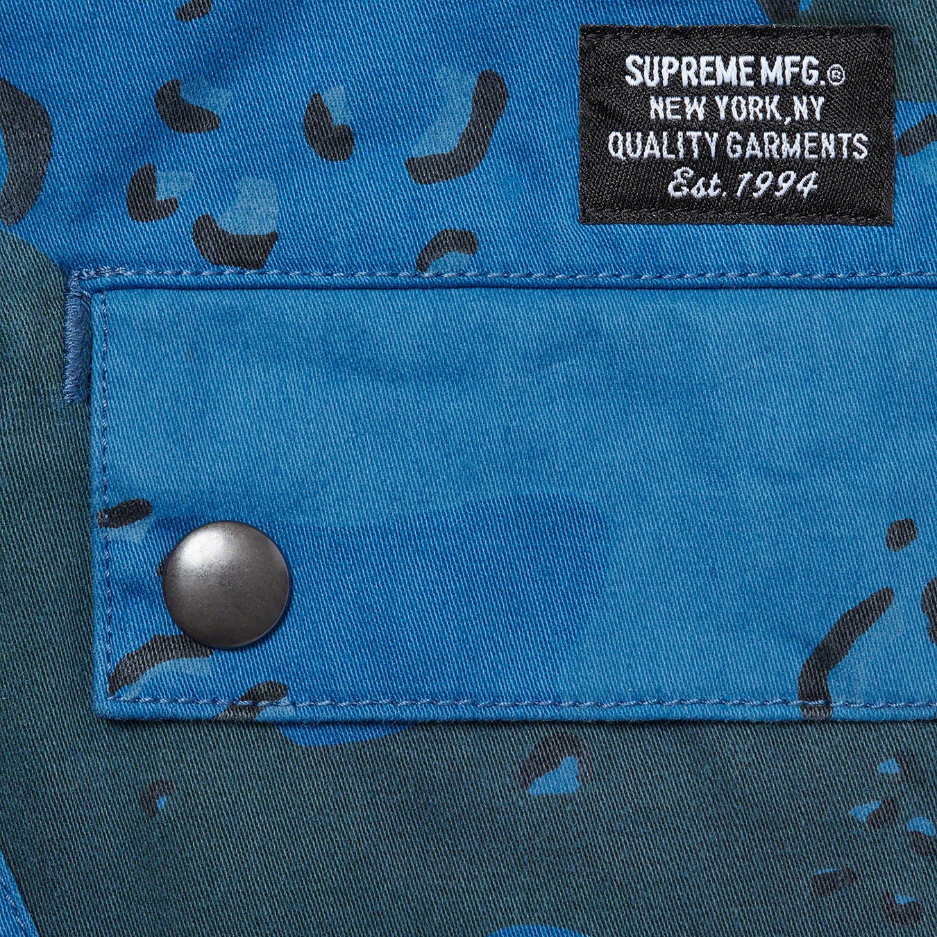 Overdyed Camo Cargo Short view 3